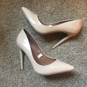 Target nude heels NEVER WORN
